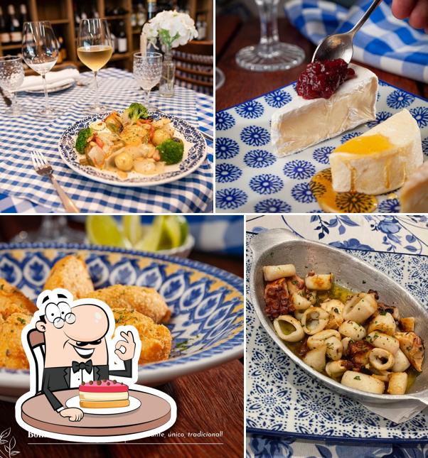 Bolo de queijo em Tuga Restaurante