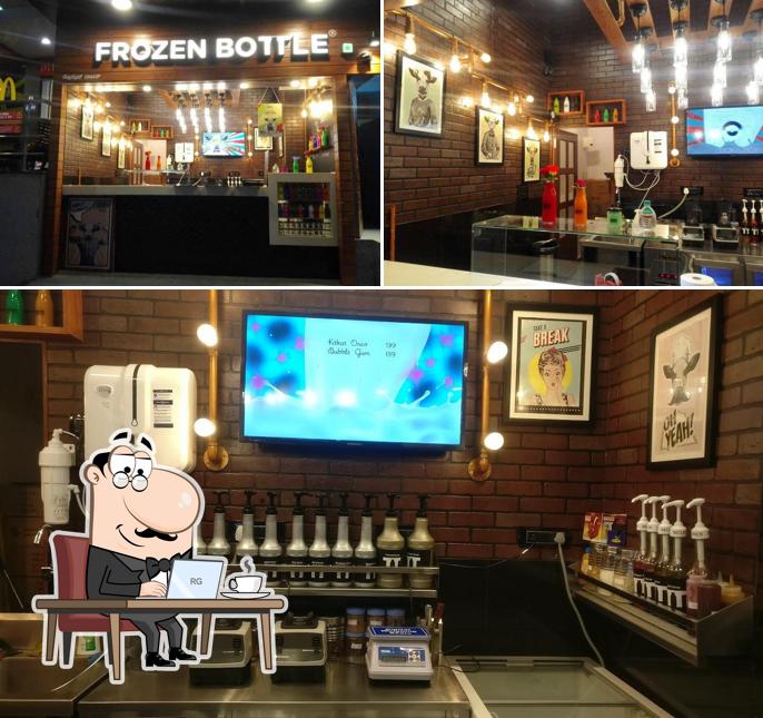 Check out how Frozen Bottle - Milkshakes, Desserts, and Ice Cream looks inside