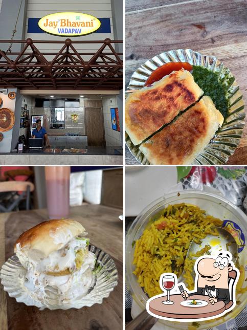 Food at Jay Bhavani Vadapav Prahladnagar( Makarba )