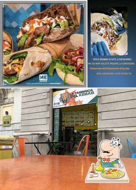 La immagine della cibo e interni di La Fabbrica del Kebab