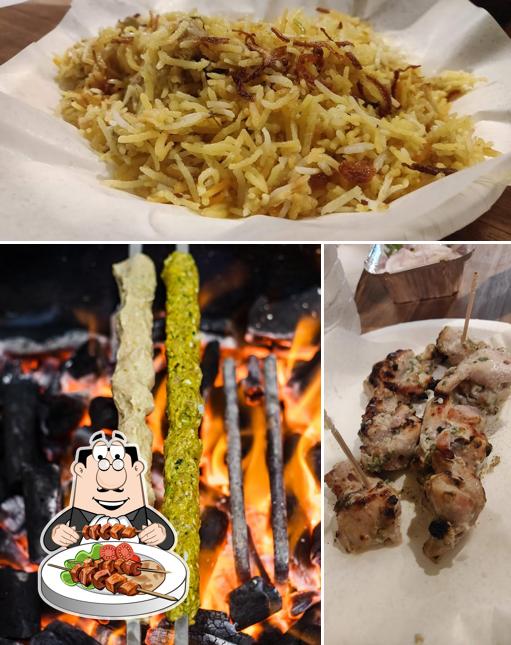 Food at Luck ९ Kebab Roti