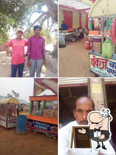 The exterior of Pankaj Chat Bhandar Ashok Prajapati