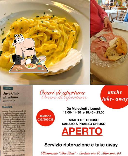 Cibo al Ristorante Pizzeria Da Gina
