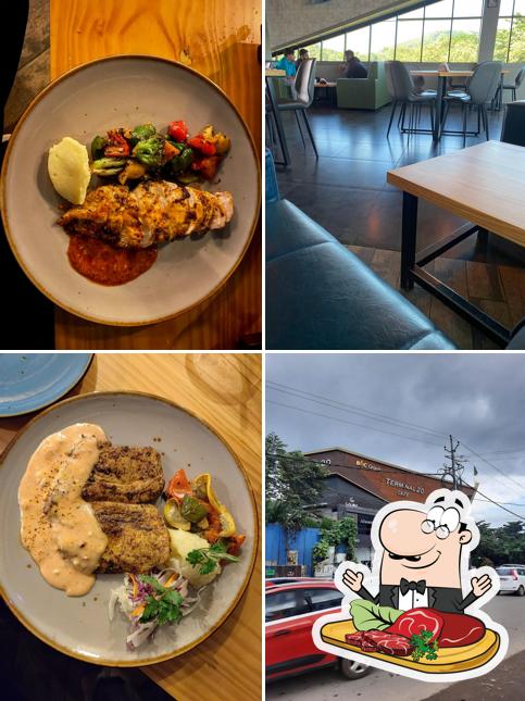 Order meat dishes at Terminal 20 Cafe - Perinthalmanna