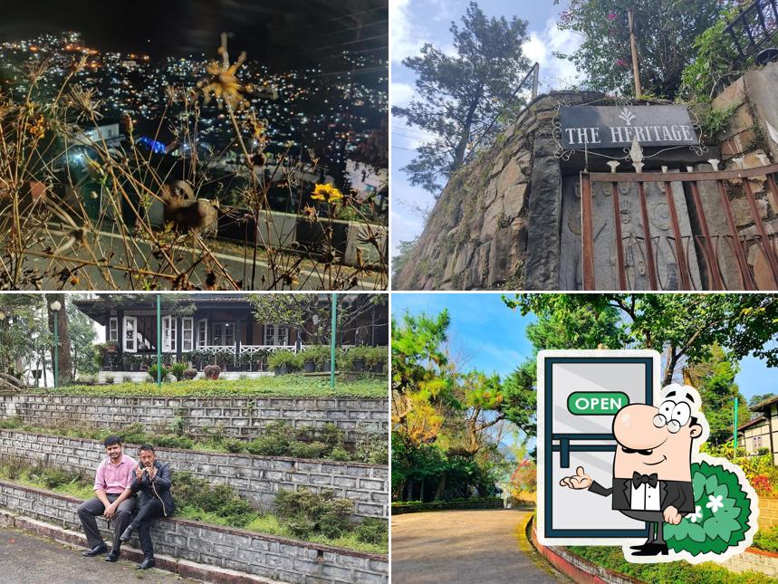 The outside area is an important feature of The Heritage