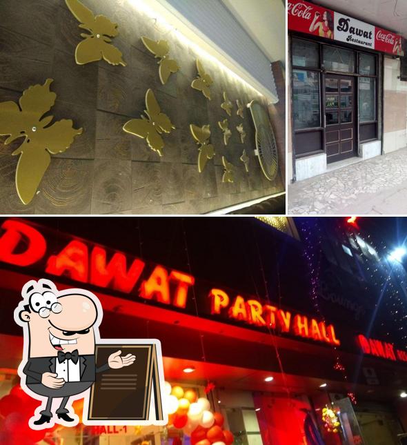 The exterior of Dawat Restaurant