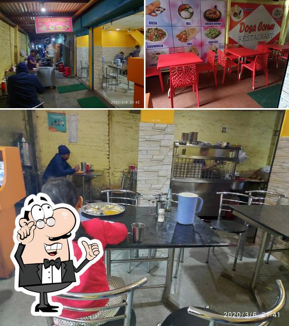 Check out how Dosa Corner looks inside