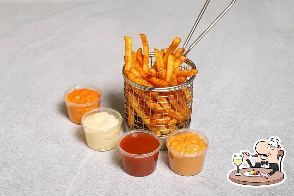French fries at Fried Chicken Destination