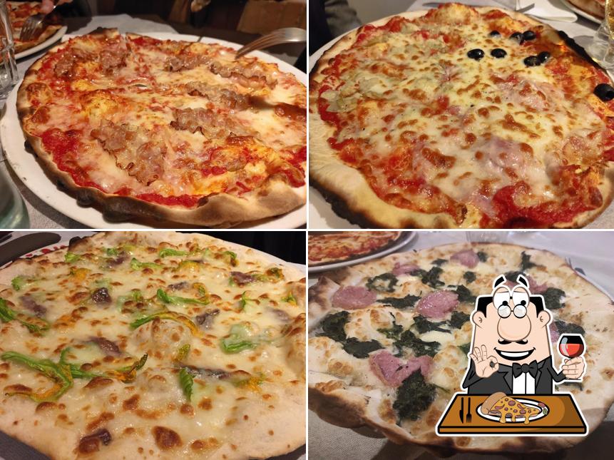 Ordina tra le svariate varianti di pizza