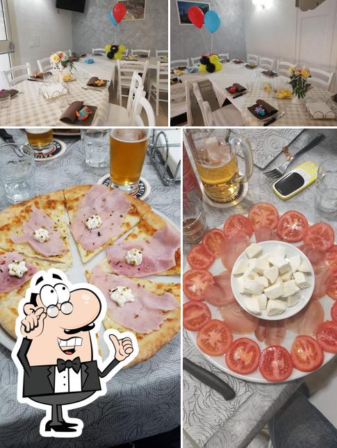 Gli interni di L’angolo della pizza