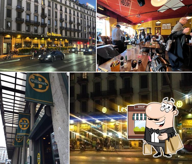 Gli esterni di Les Brasseurs