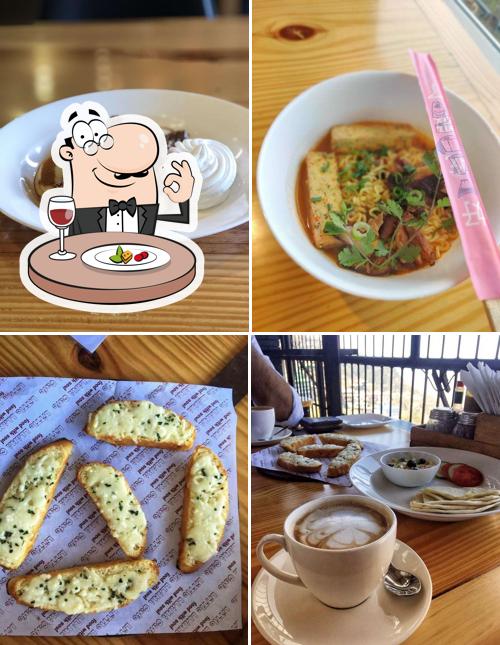 Food at Little Llama Cafe