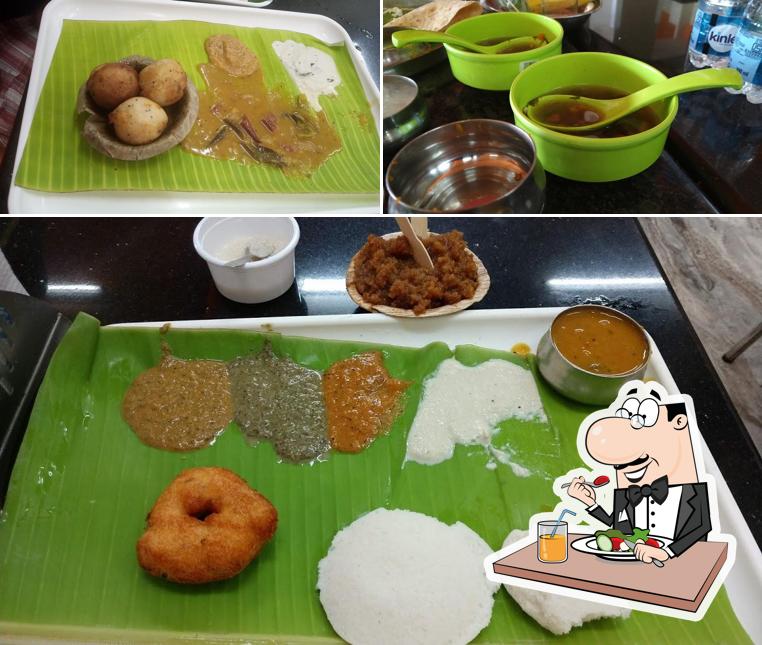 Meals at Murugan Idli Shop