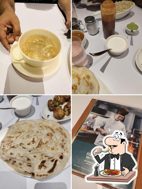 Food at Paramount Restaurant & Cafe