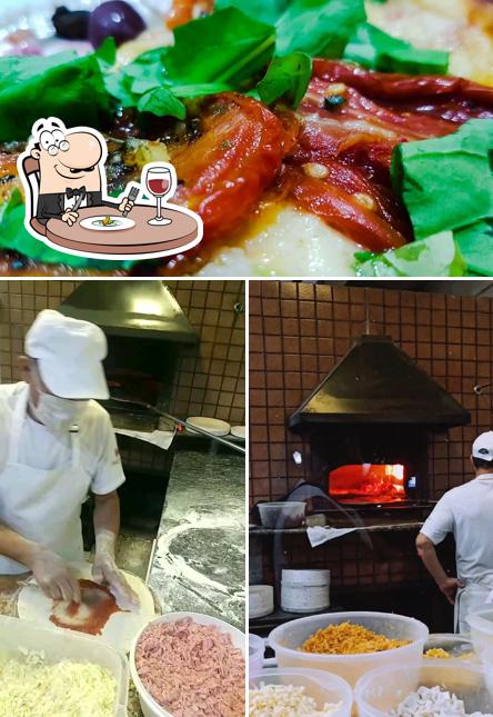 Comida em Fogo de Lenha Pizzaria