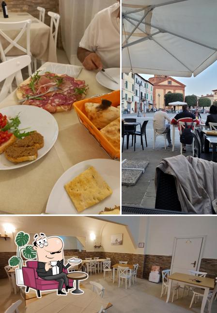 Gli interni di Pizzeria La Regina