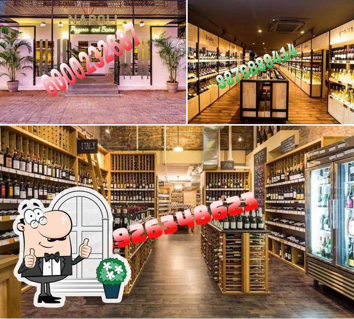 Check out the photo depicting exterior and wine at English wine shop Sahid nagar