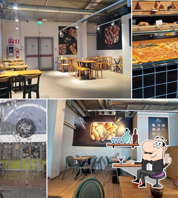 Gli interni di Panfé