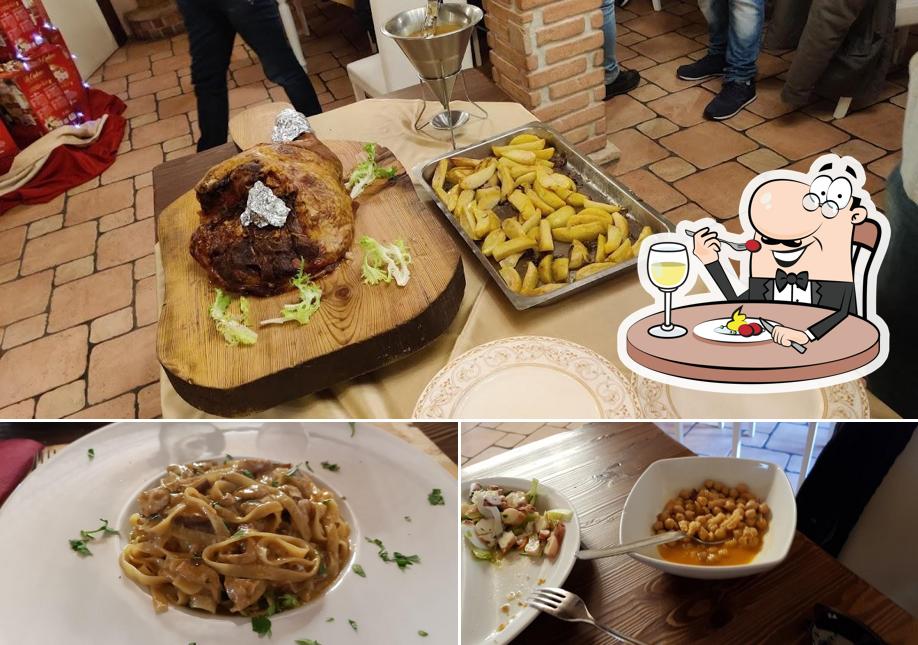 Cibo al Ristorante Antico Casale