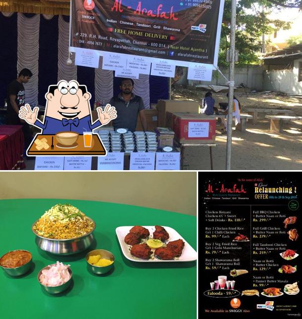 Food at AL-ARAFAH MULTI-CUISINE RESTAURANT