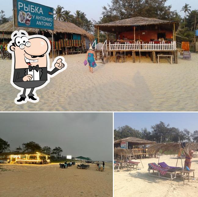 The exterior of Antonio’s Beach Shack
