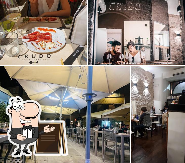 Gli esterni di Crudo Food Factory