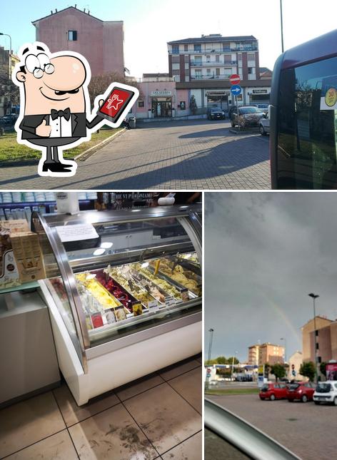 Gelateria Inferno Freddo si caratterizza per la esterno e cibo