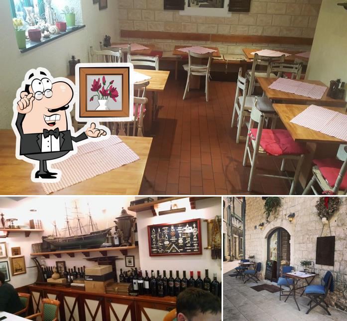 Dai un'occhiata agli interni di Konoba Marjan
