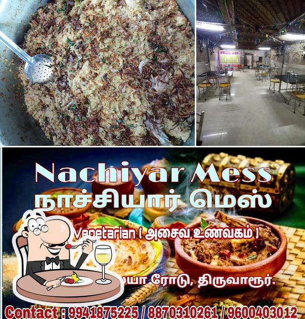Nachiyar Mess is distinguished by food and interior