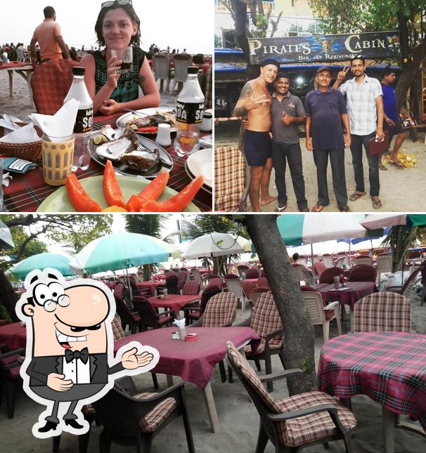 Here's a picture of Pirates cabin restaurant and bar