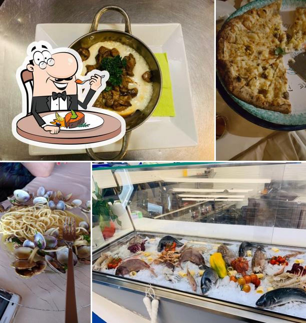 Ristorante Pizzeria Bar Piccolo Paradiso serve un menu per gli amanti del pesce