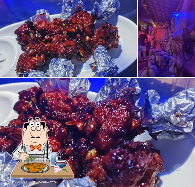 Chicken wings at SCULPTURE
