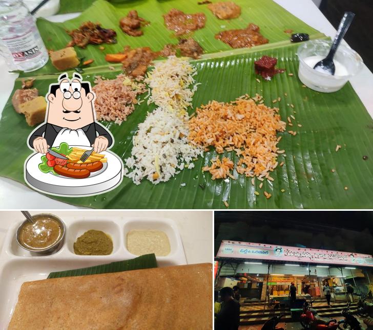 Masala dosa at SUBBAYYA GARI HOTEL AND AC LODGE