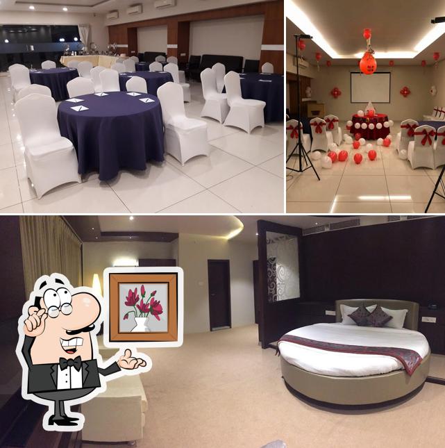 The interior of Viz Park Hotel