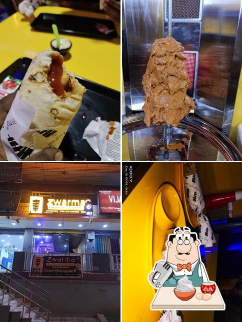 Zwarma Mancherial serves a selection of sweet dishes