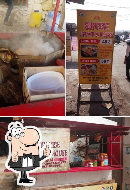 Look at the image of sunrise paratha house