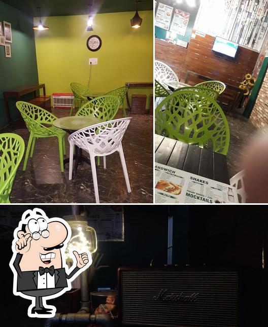 The interior of Snack Shack