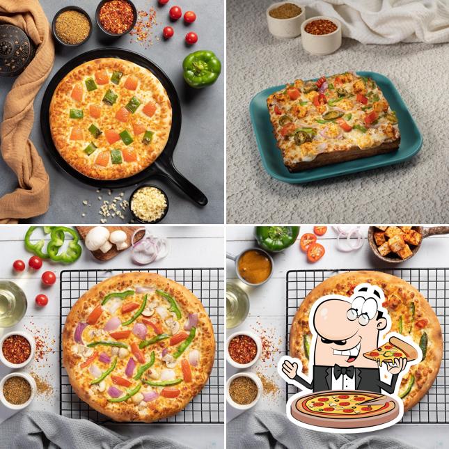 Order various kinds of pizza
