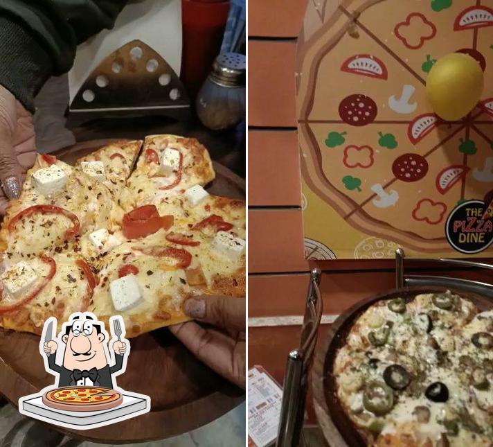 At The Pizza Dine, you can taste pizza