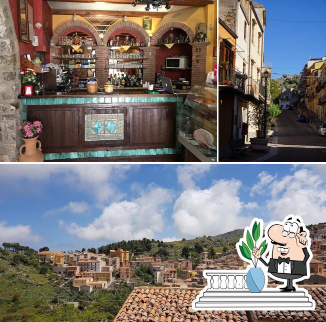 Bar - ristorante pizzeria paninoteca si caratterizza per la esterno e bancone da bar