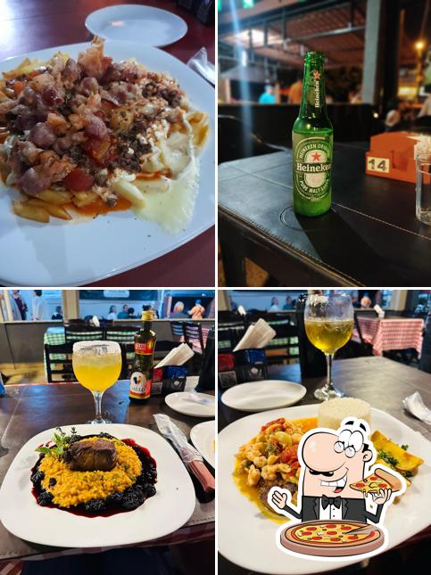 Escolha diversos estilos de pizza
