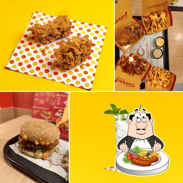 Food at Cluckin - Fried Chicken, Burgers, Munchies