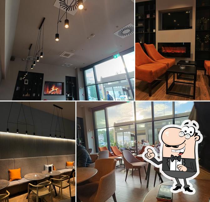 Gli interni di Espresso bar