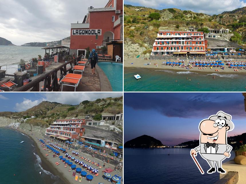 L'area esterna è una caratteristica importante di Hotel La Gondola