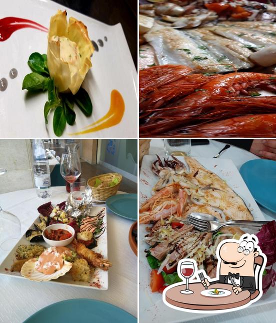 Cibo al Ristorante di Pesce fresco - Il Cavalluccio Marino