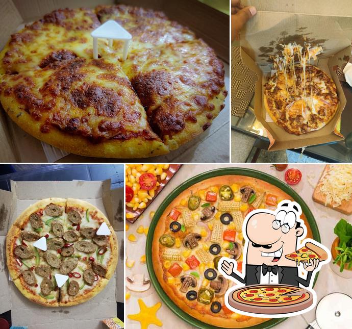 Try out different types of pizza