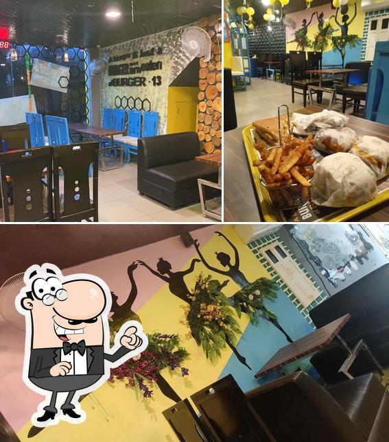 The interior of 13TEEN FOODIES
