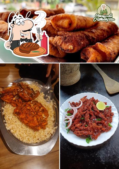 Pick meat dishes at Ammayi Salkaram