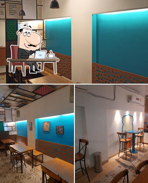 Check out how Arabian burger looks inside