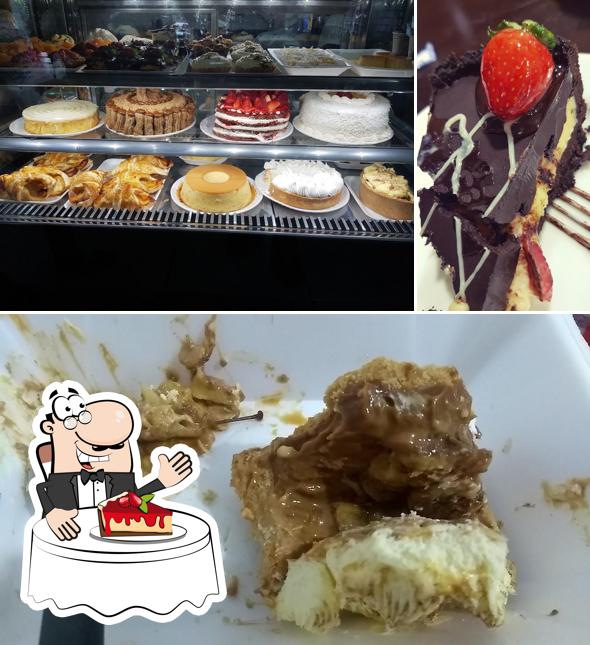Celeiro do Pão Padaria e Café oferece uma escolha de pratos doces